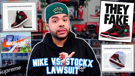 nike suing stockx for fake shoes|nike and stockx lawsuit.